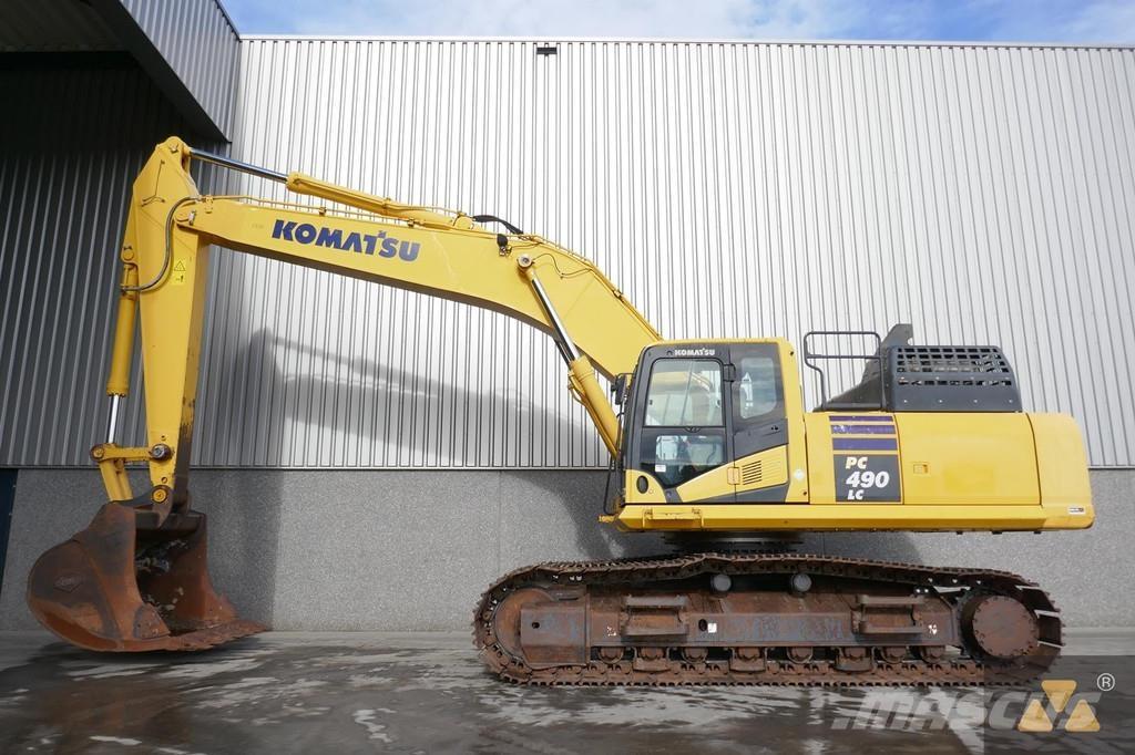 Komatsu PC490LC-11 حفارات زحافة