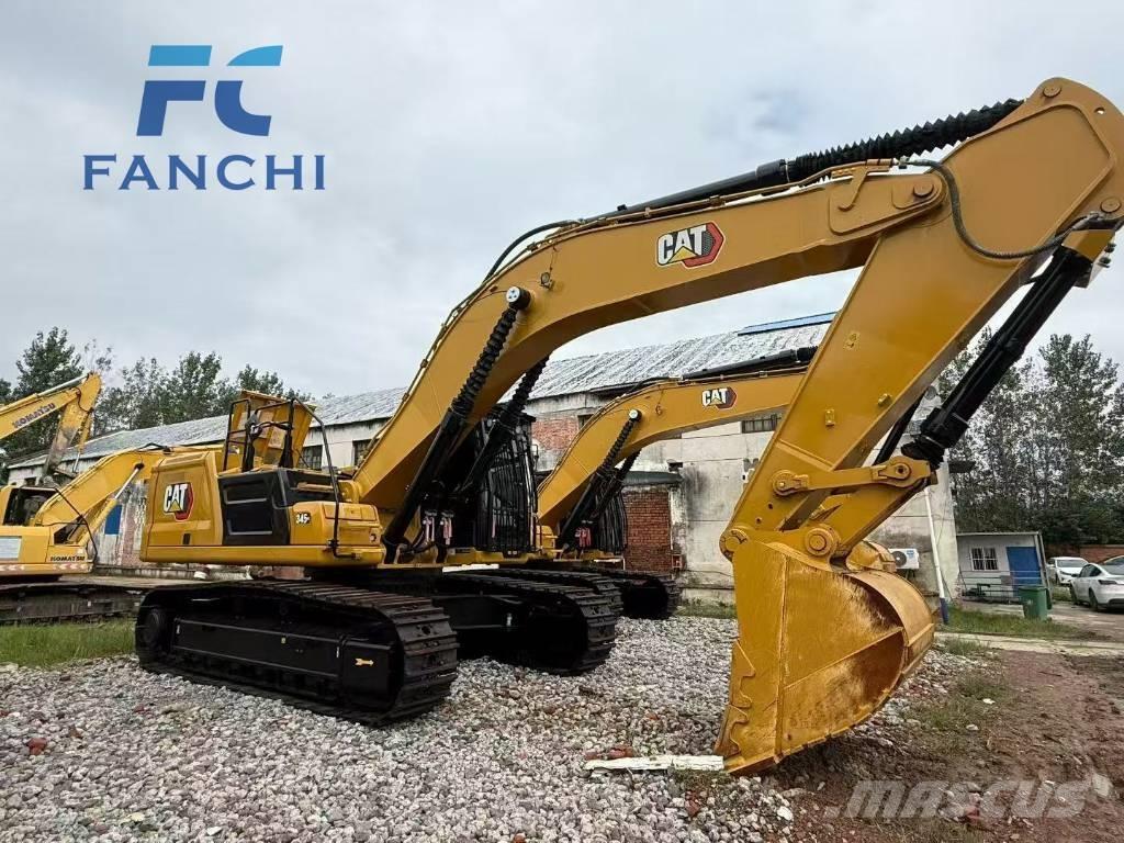 CAT 345 حفارات زحافة