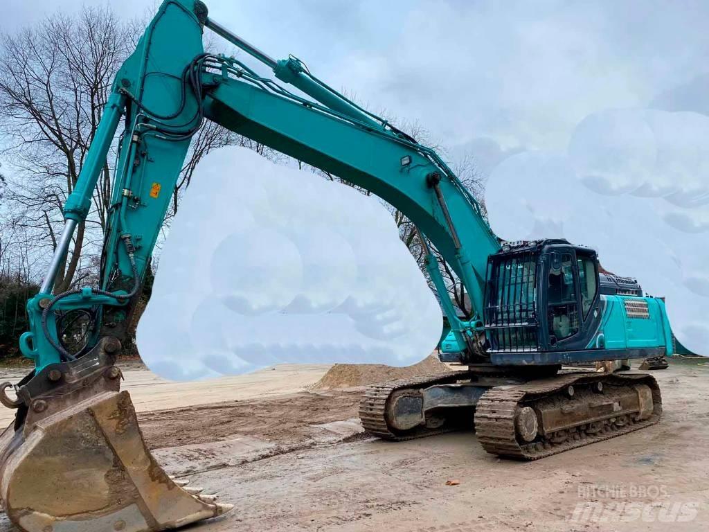 Kobelco SK350 NLC-10 حفارات زحافة