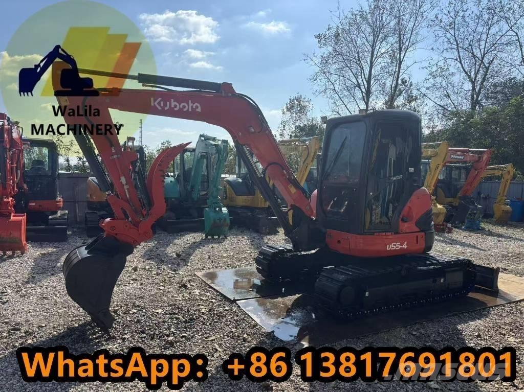 Kubota U 55 R-4 حفارات صغيرة أقل من 7 طن (حفارات صغيرة)