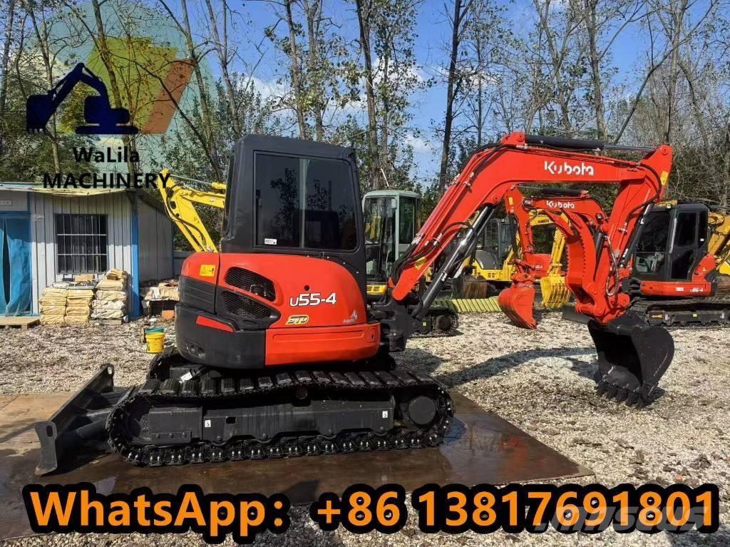 Kubota U 55 R-4 حفارات صغيرة أقل من 7 طن (حفارات صغيرة)