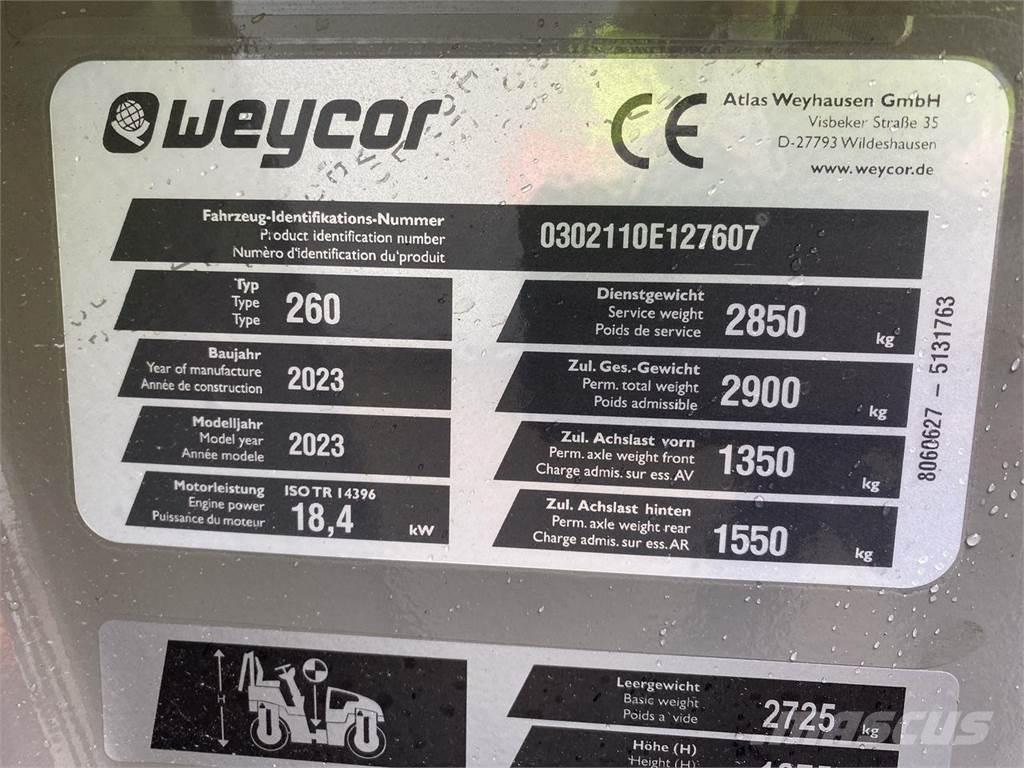 Weycor AW260 مداحل