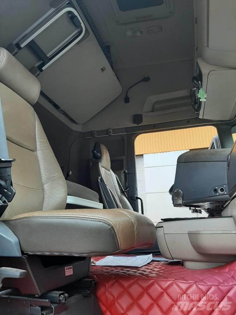Scania R 580 شاحنات الرافعات الخطافية