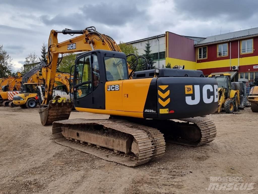 JCB JS 220 LC حفارات زحافة