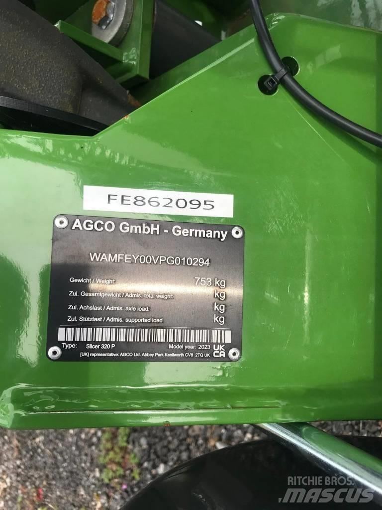 Fendt Slicer 320 P جزازات