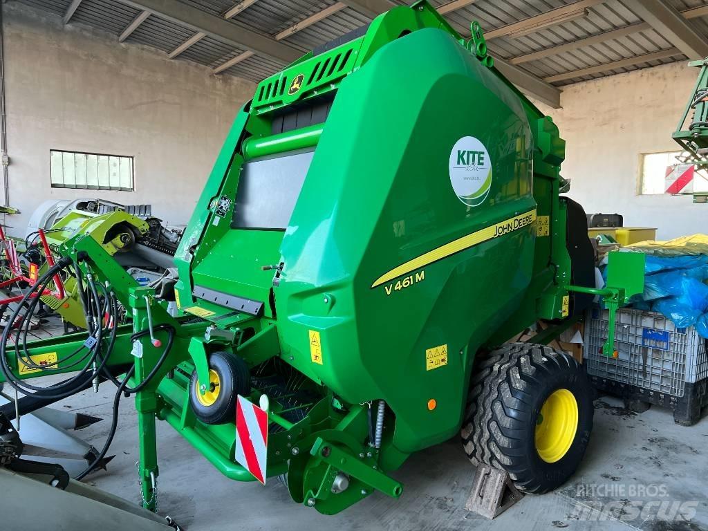 John Deere V461M محزمات مستديرة