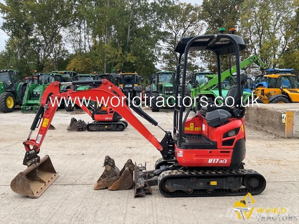 Kubota U 17-3 حفارات صغيرة أقل من 7 طن (حفارات صغيرة)