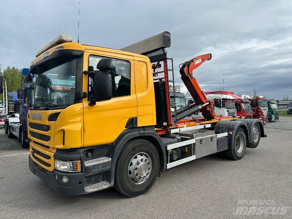 Scania P370 6x2*4 شاحنات الرافعات الخطافية