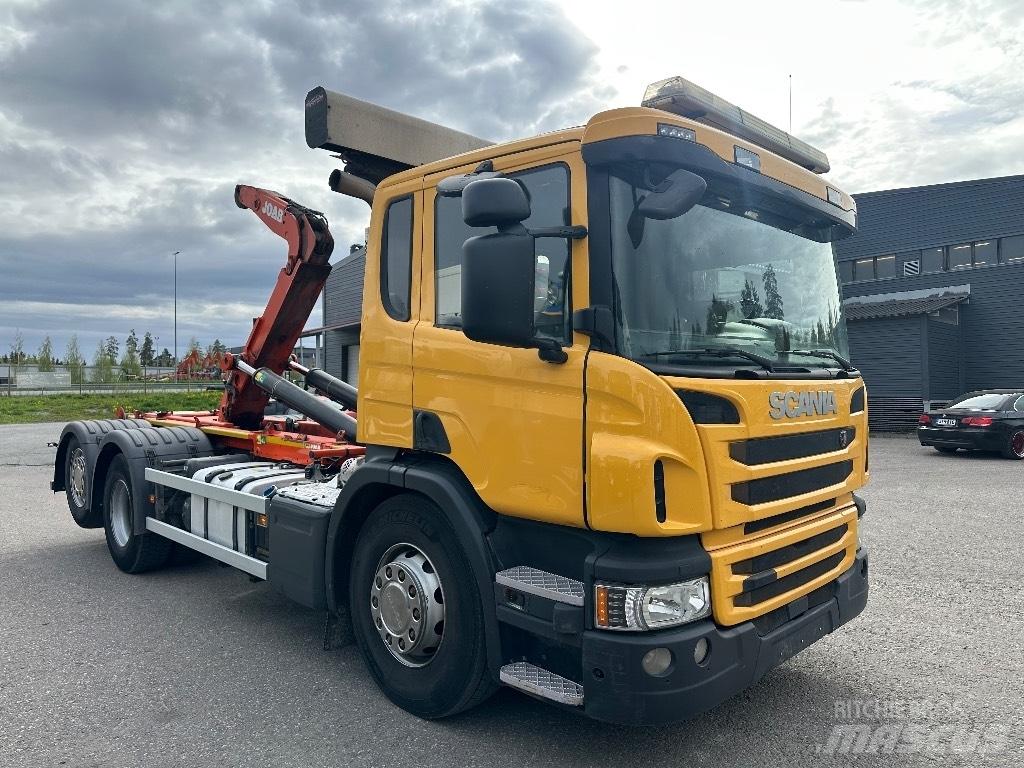 Scania P370 6x2*4 شاحنات الرافعات الخطافية