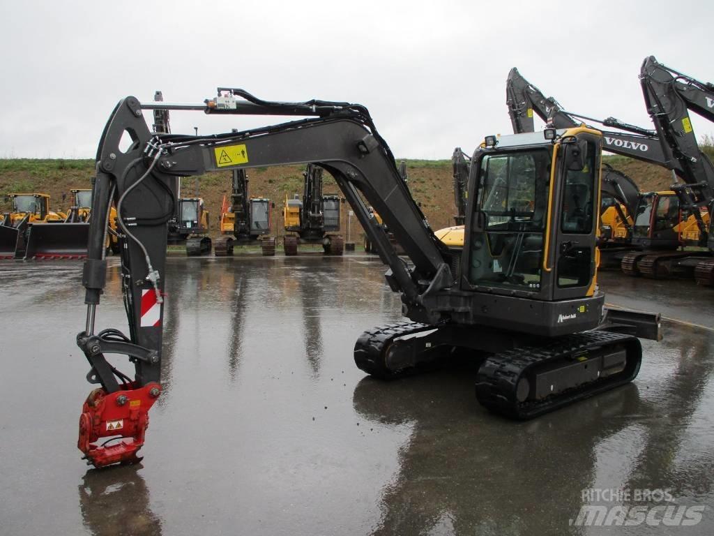 Volvo ECR 58 D حفارات صغيرة أقل من 7 طن (حفارات صغيرة)