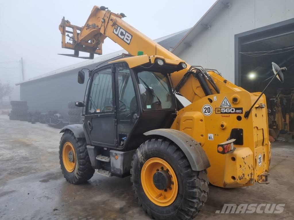 JCB 560-80 مناولات متداخلة