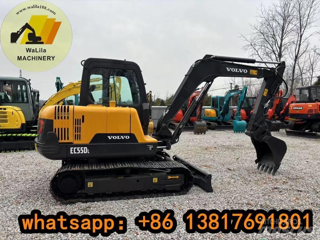 Volvo EC 55D حفارات صغيرة أقل من 7 طن (حفارات صغيرة)
