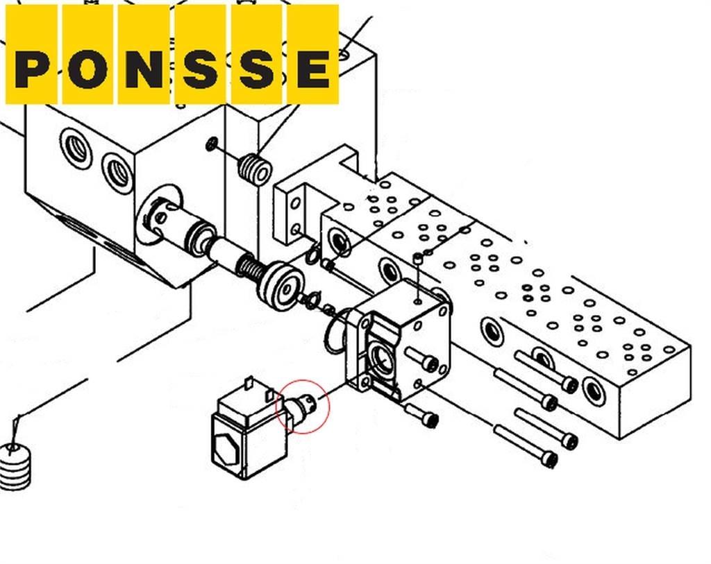 Ponsse 0057254 هيدروليات