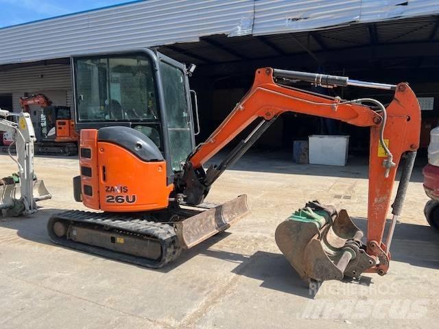 Hitachi ZX 26 حفارات صغيرة أقل من 7 طن (حفارات صغيرة)