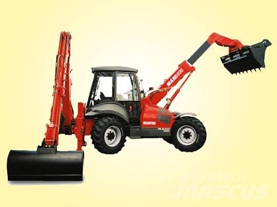 Manitou MLB 625 T لوادر ذات جرافات عكسية