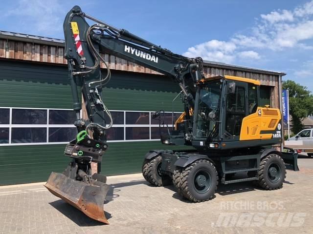 Hyundai HW 140 A حفارات بعجل