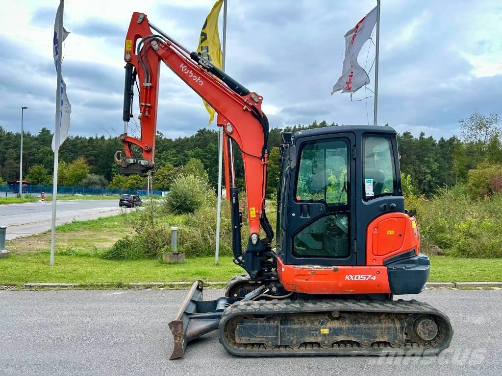 Kubota KX 057-4 حفارات صغيرة أقل من 7 طن (حفارات صغيرة)