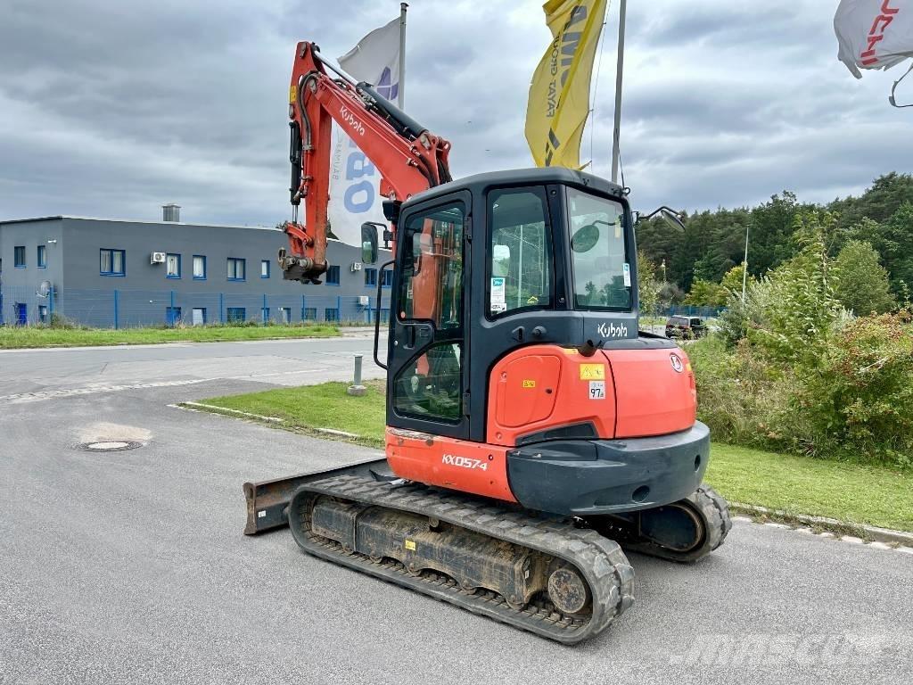 Kubota KX 057-4 حفارات صغيرة أقل من 7 طن (حفارات صغيرة)
