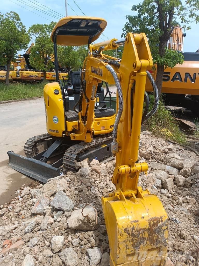 Komatsu PC 20 حفارات زحافة