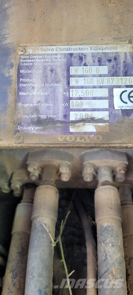 Volvo EW 160 حفارات بعجل