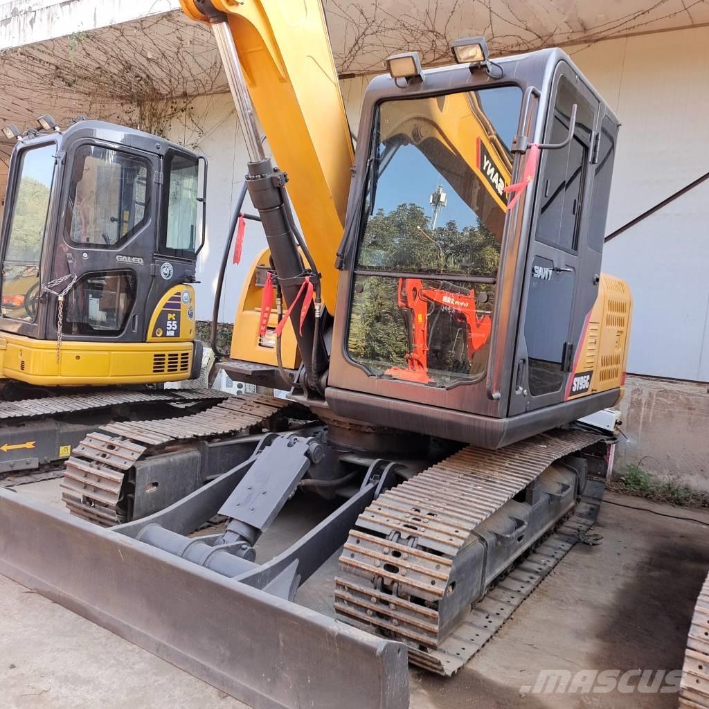 Sany SY 95 C حفارات زحافة