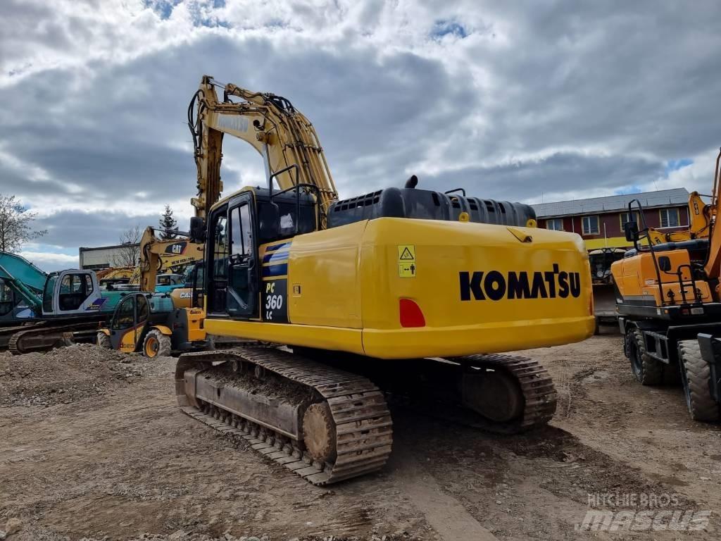 Komatsu PC 360 LC-10 حفارات زحافة
