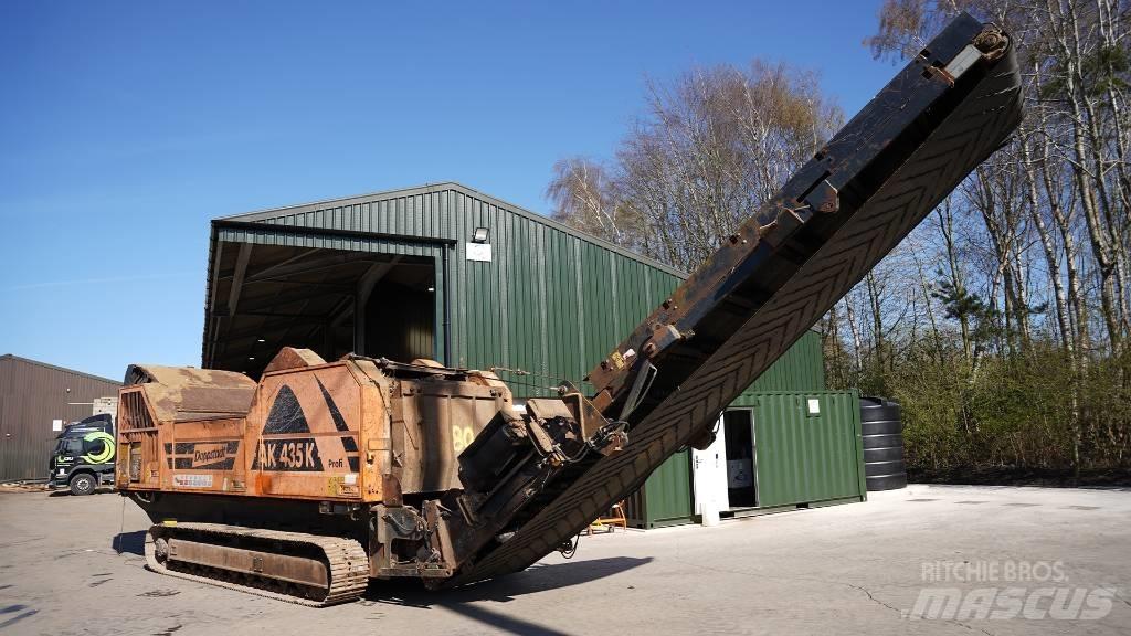 Doppstadt AK 435 K آلات تمزيق المخلفات