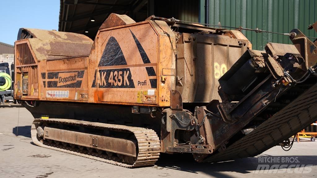 Doppstadt AK 435 K آلات تمزيق المخلفات