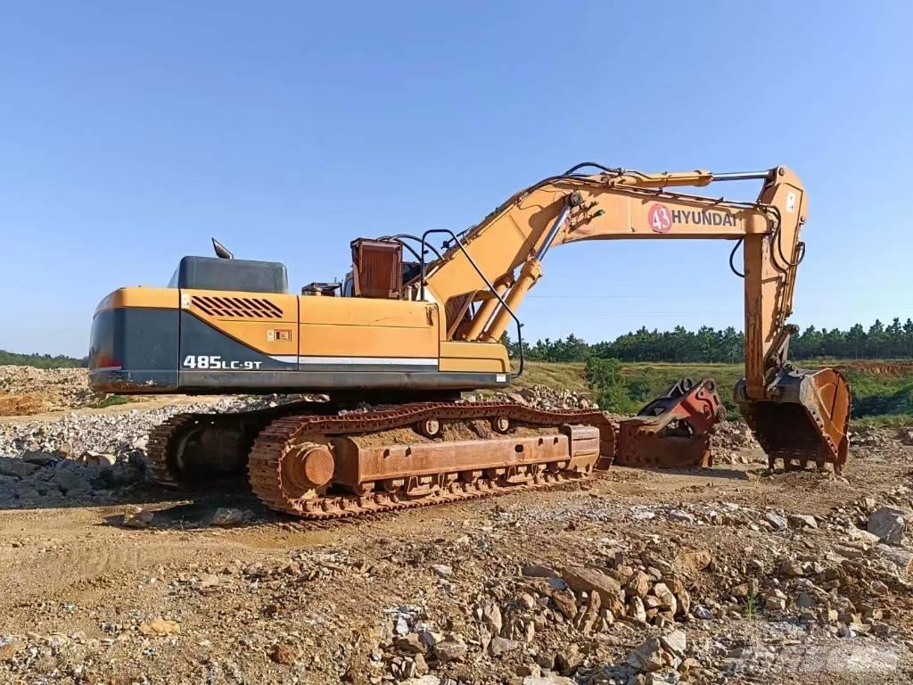 Hyundai 485lc-9s حفارات زحافة