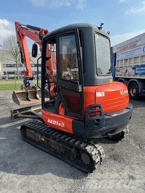 Kubota KX 121-3 حفارات صغيرة أقل من 7 طن (حفارات صغيرة)