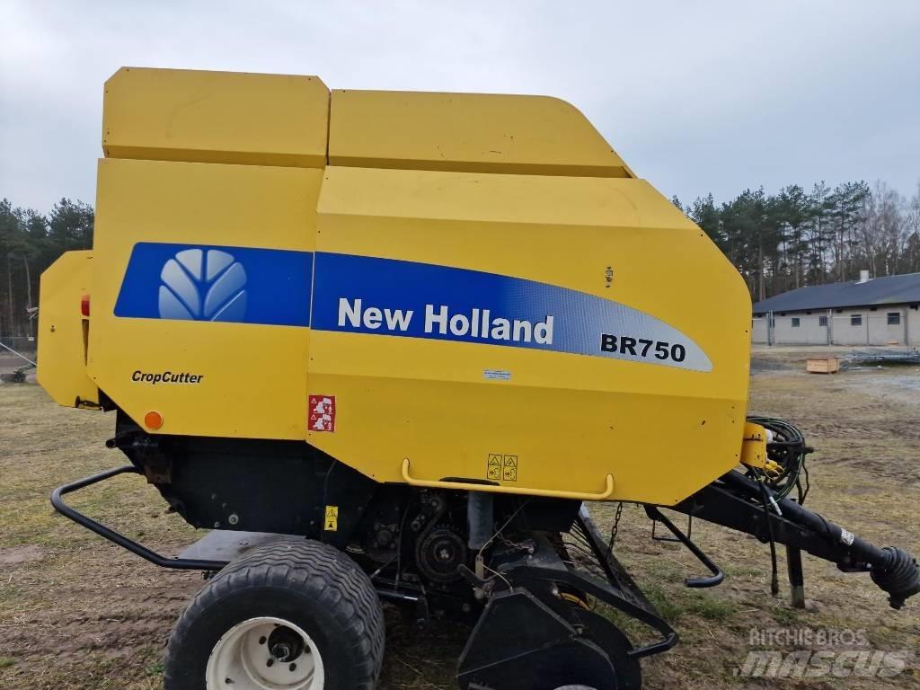 New Holland BR 750 محزمات مستديرة
