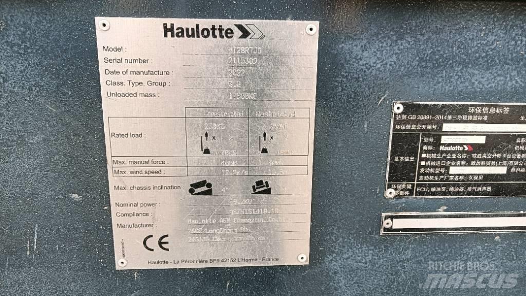 Haulotte HT28RTJO رافعات سلة تلسكوبية