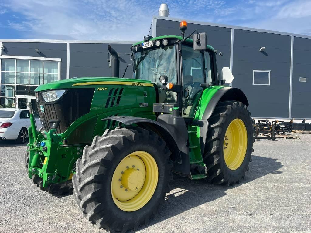 John Deere 6195 M الجرارات