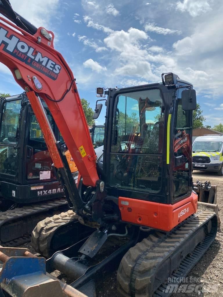Kubota U 50-5 حفارات صغيرة أقل من 7 طن (حفارات صغيرة)