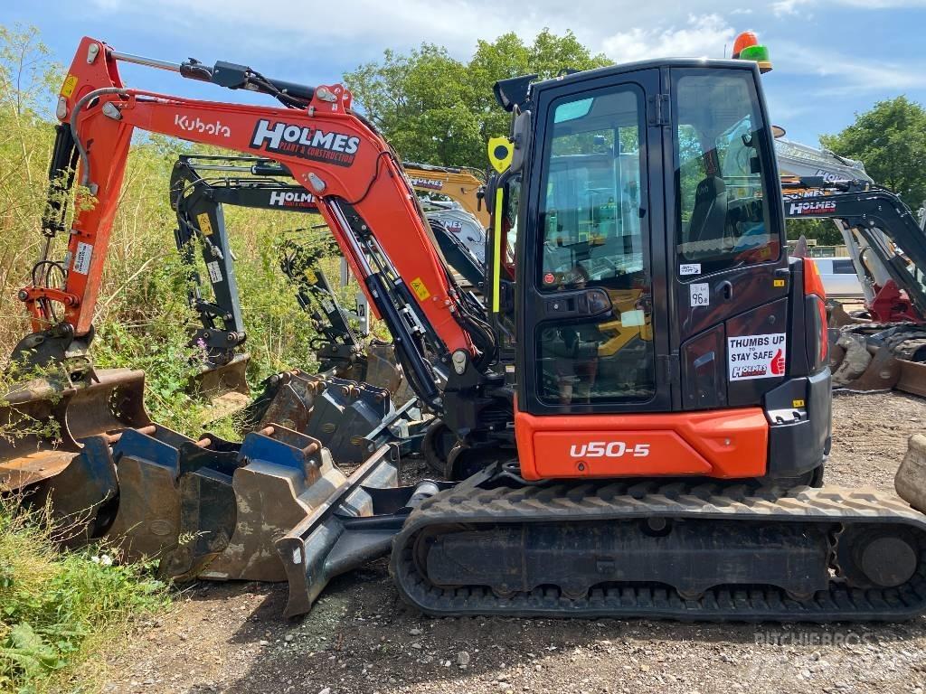 Kubota U 50-5 حفارات صغيرة أقل من 7 طن (حفارات صغيرة)