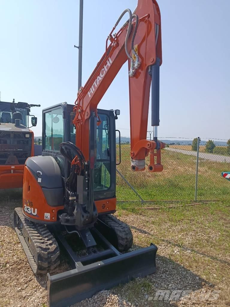 Hitachi ZX33U حفارات زحافة