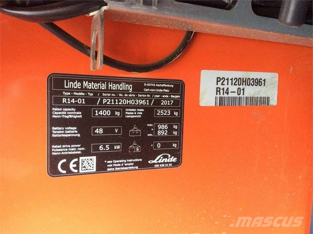 Linde R14 شاحنة مناولة