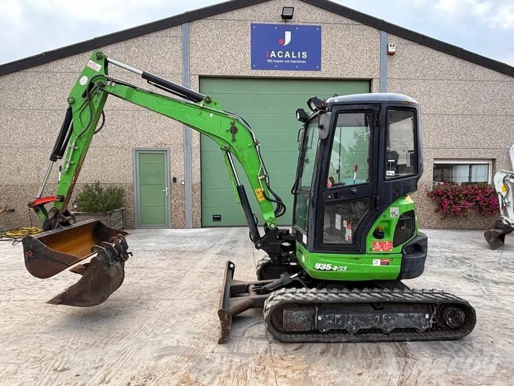 Kubota U35-3 حفارات صغيرة أقل من 7 طن (حفارات صغيرة)