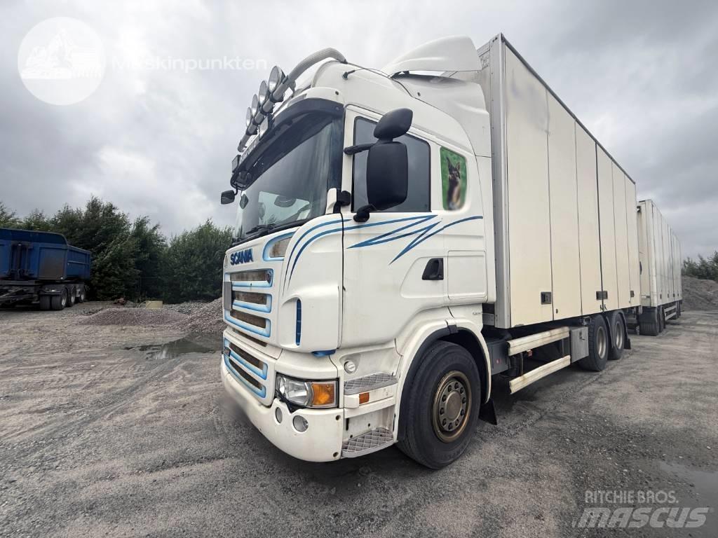 Scania R 480 LB شاحنات ذات هيكل صندوقي