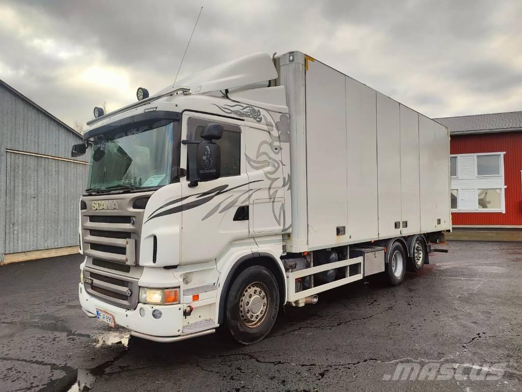 Scania R 500 شاحنات ذات هيكل صندوقي