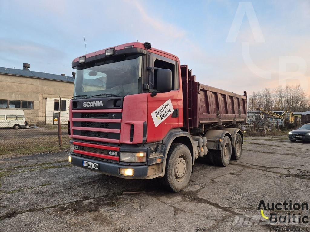 Scania R 124 شاحنات قلابة