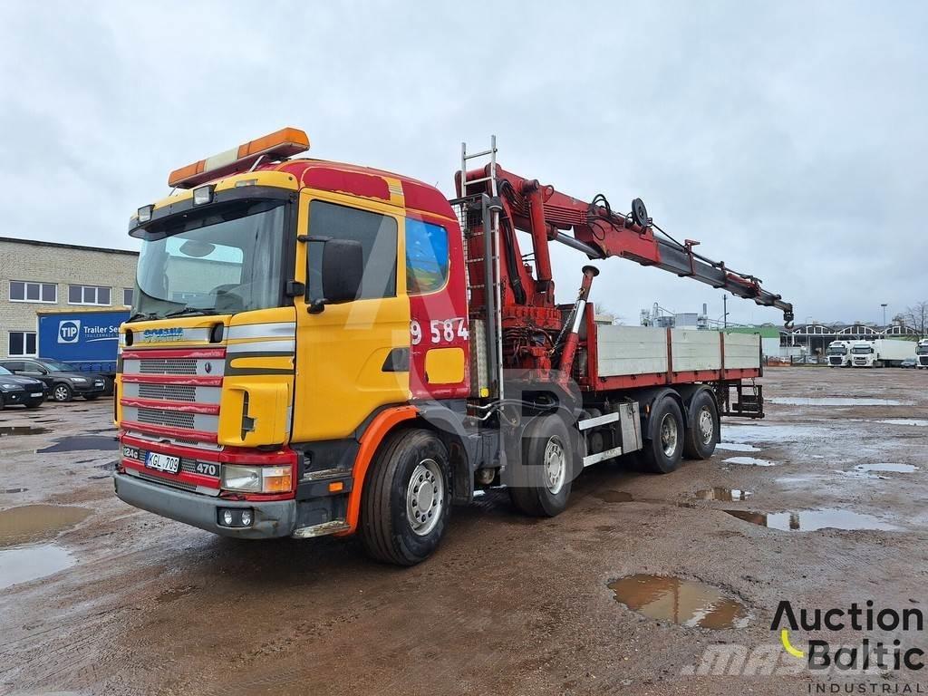 Scania R 124 GB شاحنات قلابة