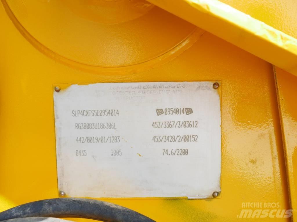 JCB 4 CX لوادر ذات جرافات عكسية