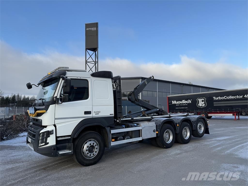 Volvo FMX 500 8X4 شاحنات الرافعات الخطافية