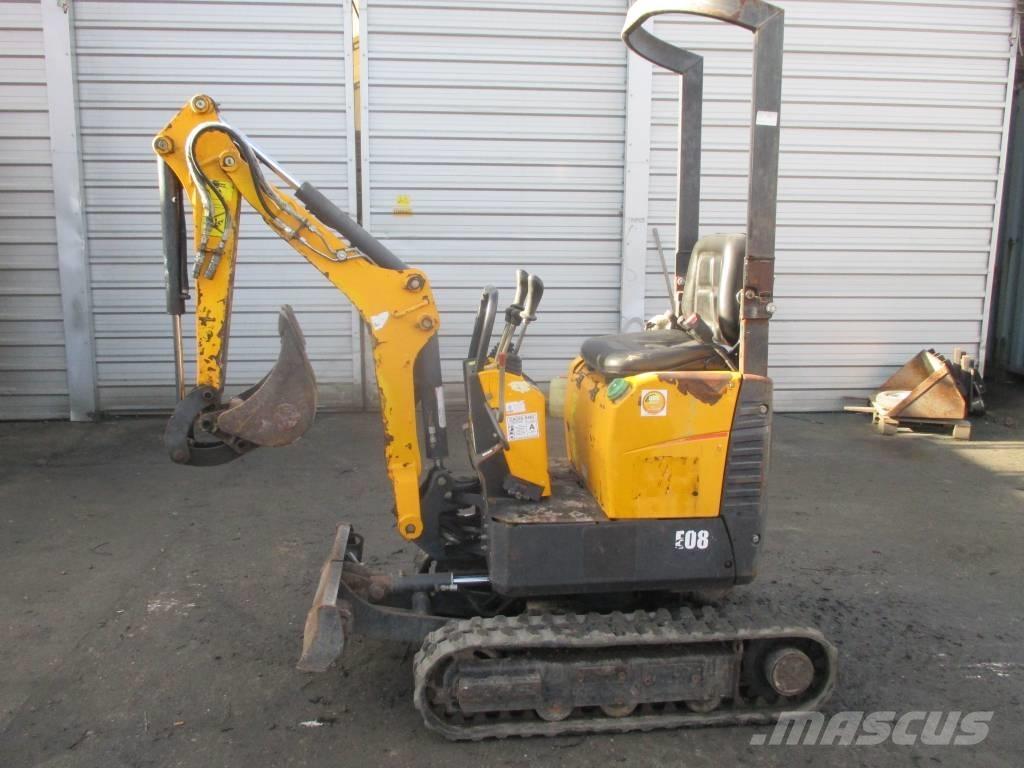 Bobcat E 08 حفارات صغيرة أقل من 7 طن (حفارات صغيرة)