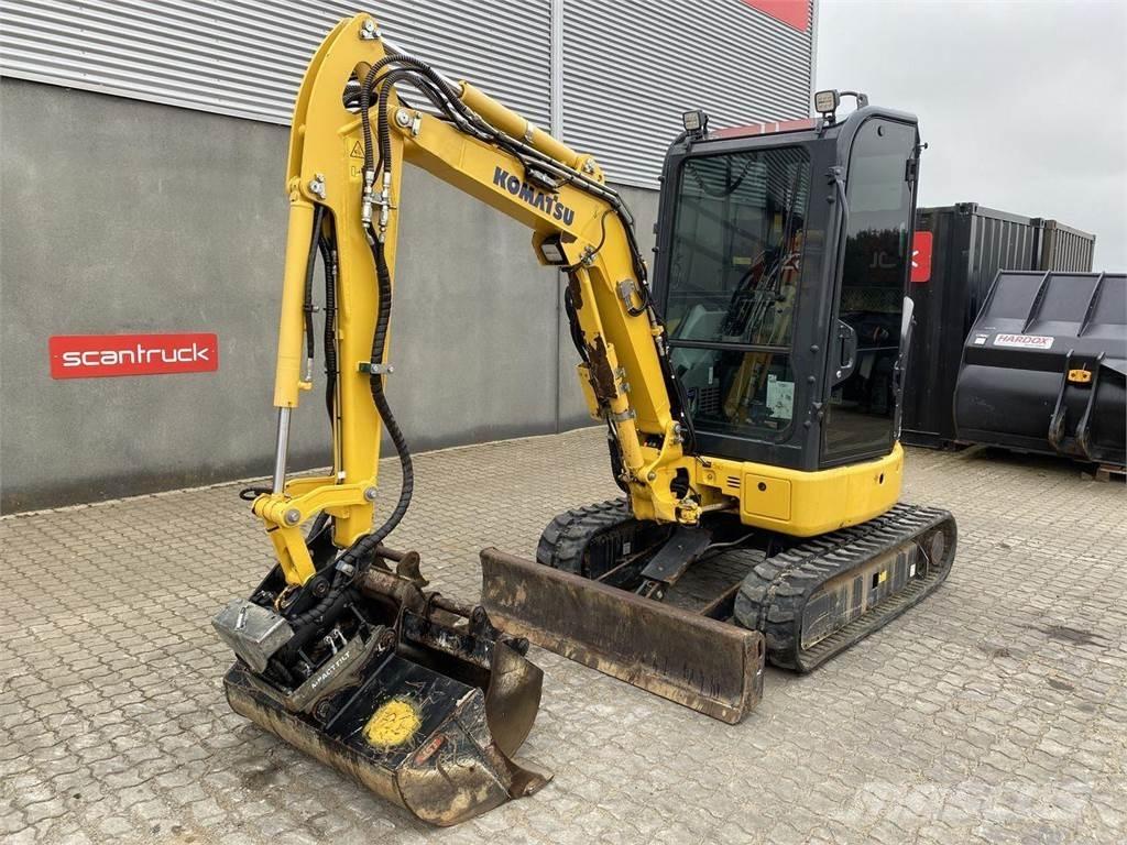 Komatsu PC26MR-5 حفارات بعجل