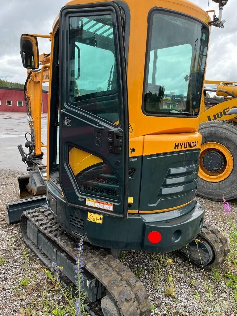 Hyundai R25Z-9 AK حفارات صغيرة أقل من 7 طن (حفارات صغيرة)