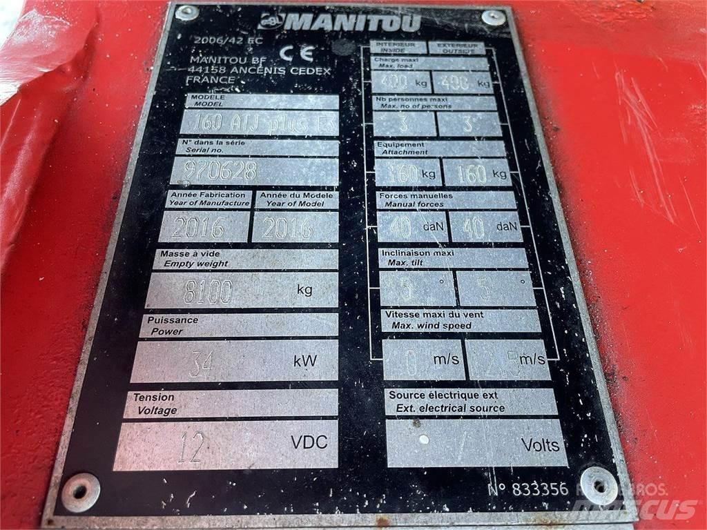Manitou 160ATJ+ RC رافعات سلة مفصلية