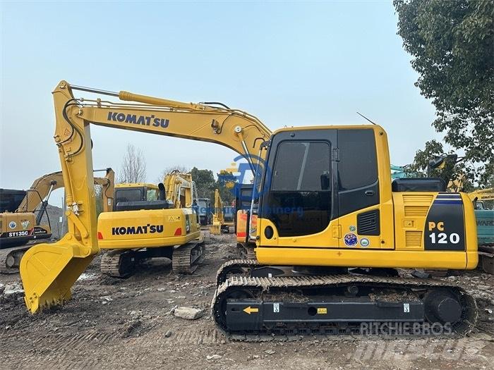 Komatsu PC 120-8 حفارات زحافة