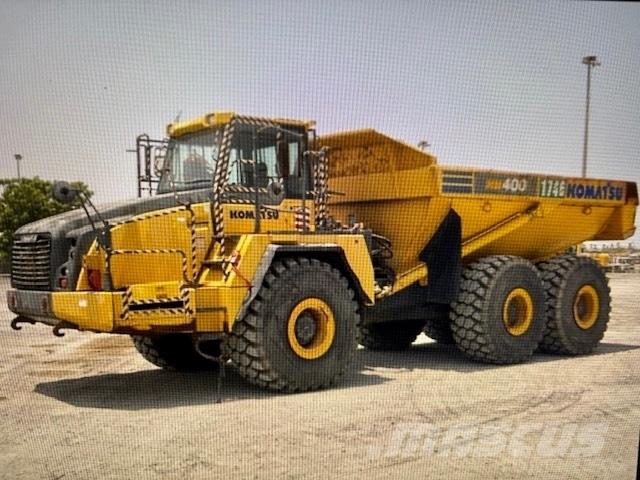 Komatsu HM 400-E ساحبات مفصلية